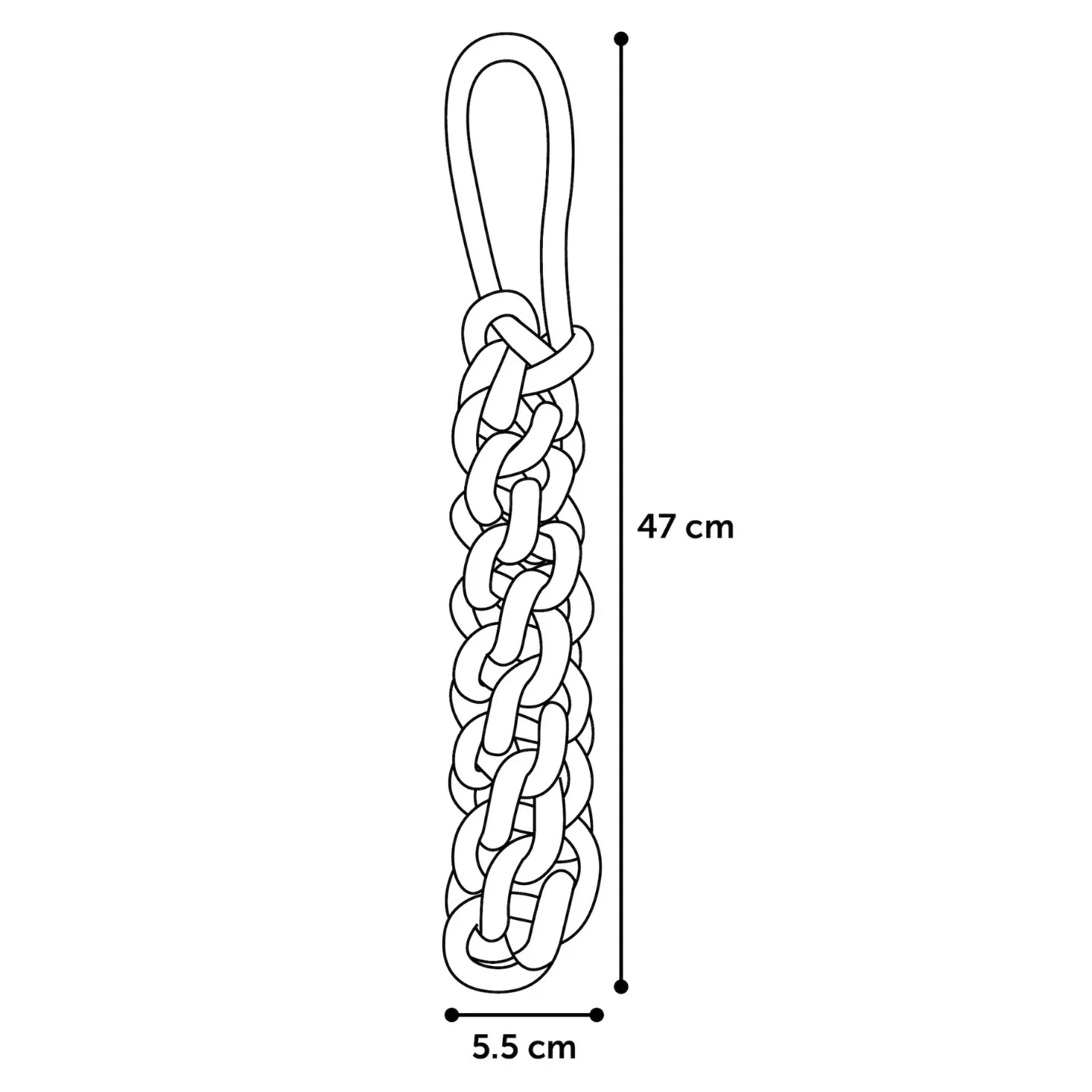Flytande Repleksak med Handtag 47 cm