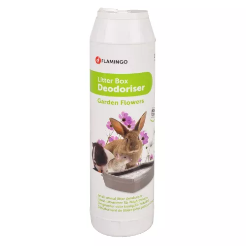 Smådjursdeo - luktborttagare för burdjur Garden Flowers, 750 g