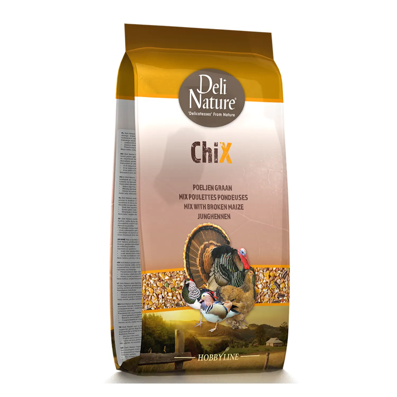 Spannmålsblandning för mindre höns 4 kg