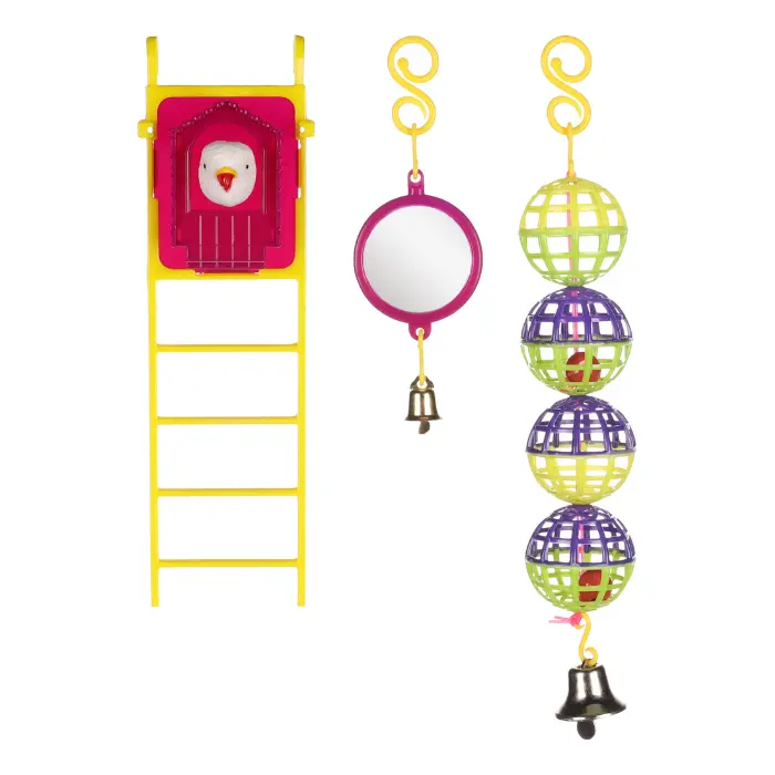 Mixleksaker till undulat – 3-pack (2)