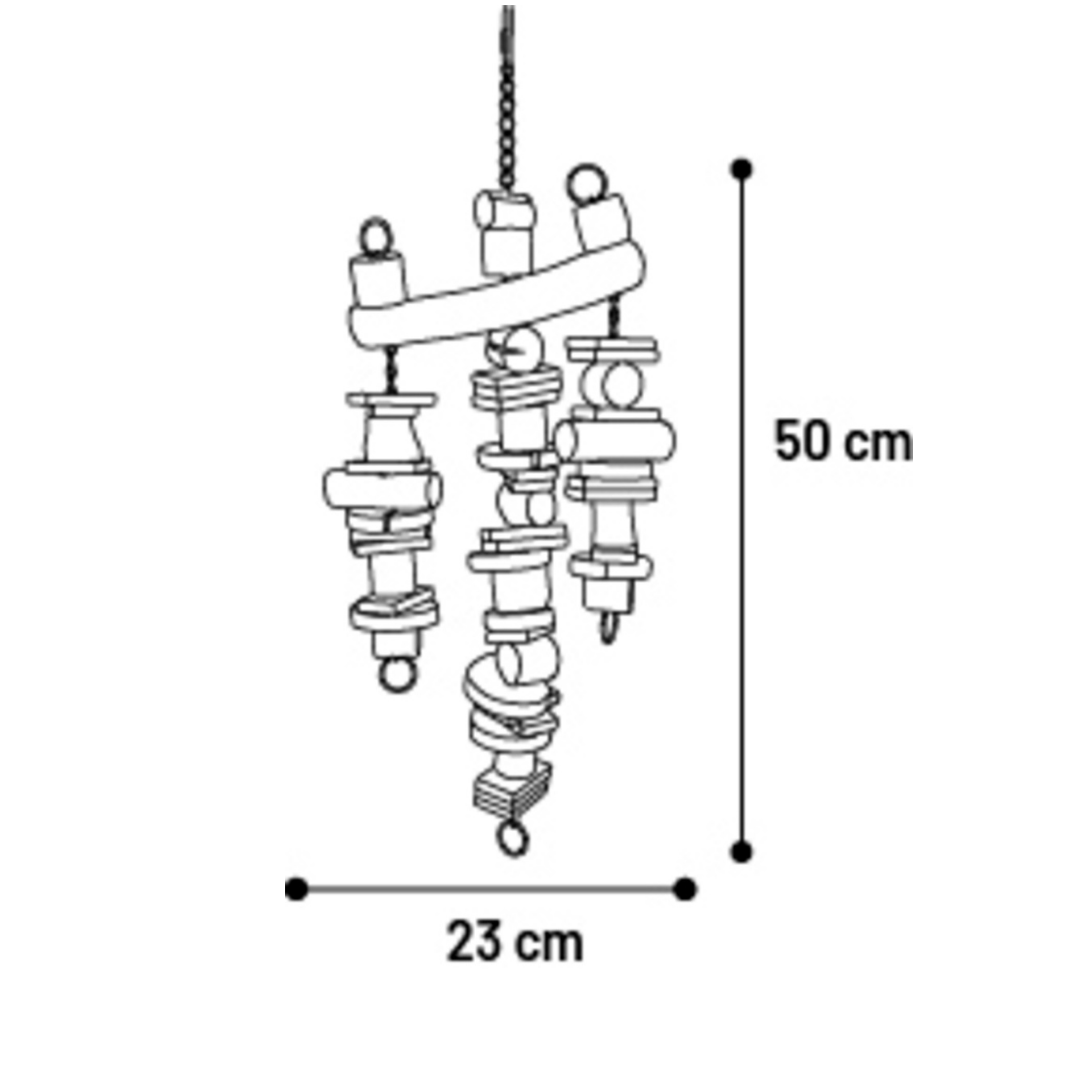 Fågelleksak Apia 50 cm