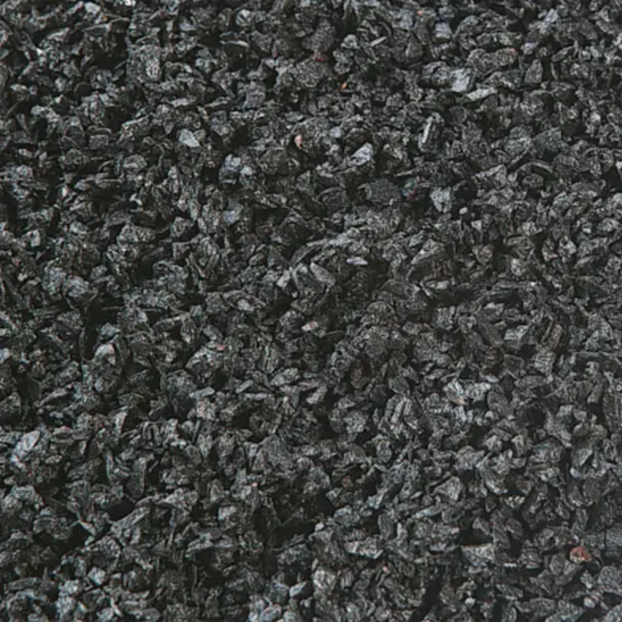 Svart skimrande grus till akvariet mycket effektfullt men kontrast till fiskarna