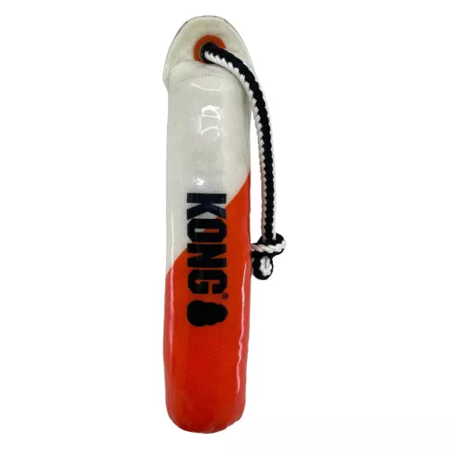 Kong Wild Dummy med rep Orange och Vit 48 cm