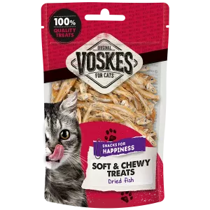 Voskes Torkad helfisk för katt 60g