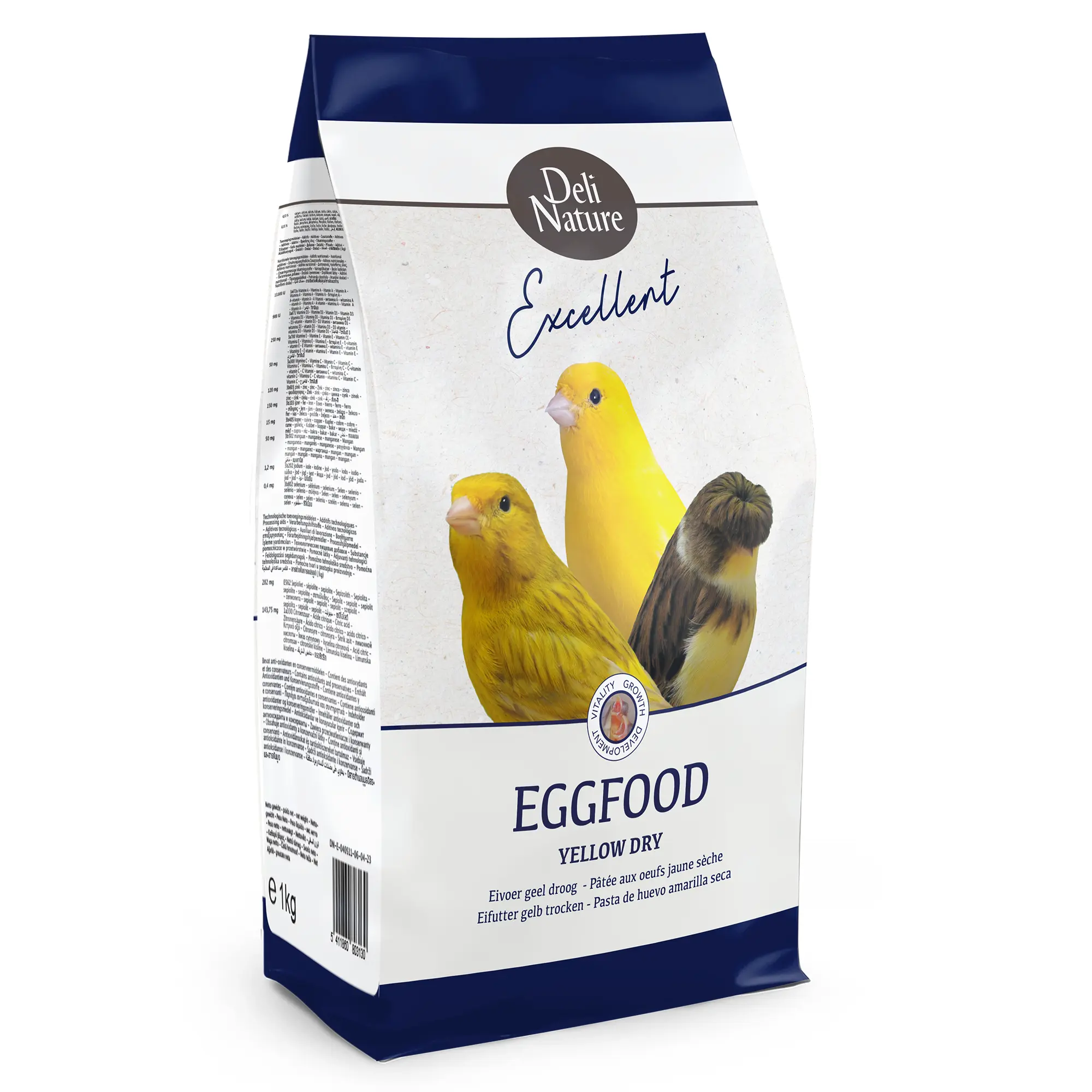 Äggfoder Kanarie torr 1kg