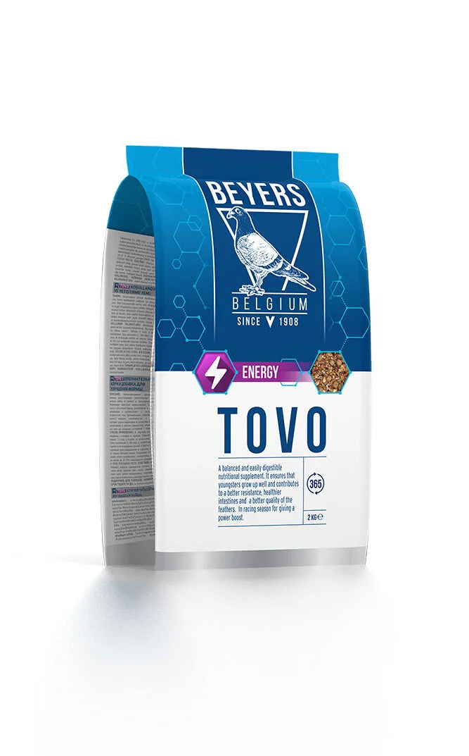 TOVO kraftfoder 2kg och 12kg