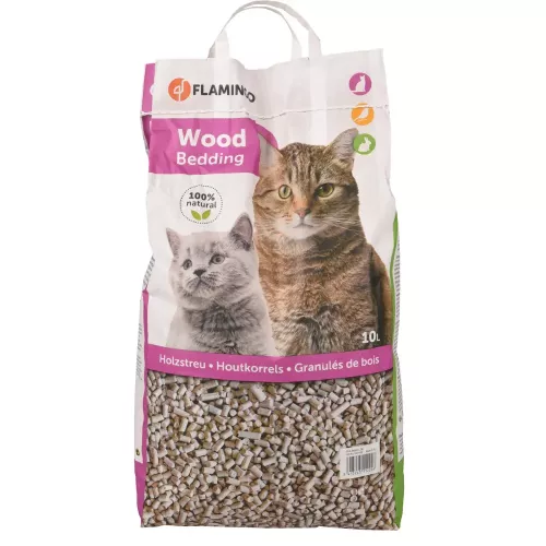 Träpellets – naturligt strö till katt, smådjur och fåglar