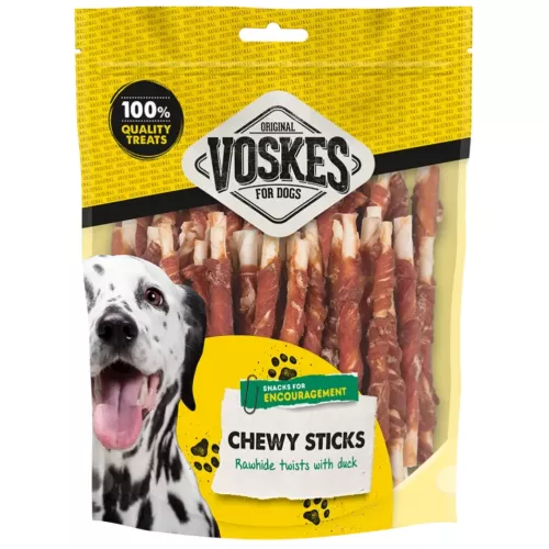 Tuggpinnar med Anka och Råhud 40-pack Voskes