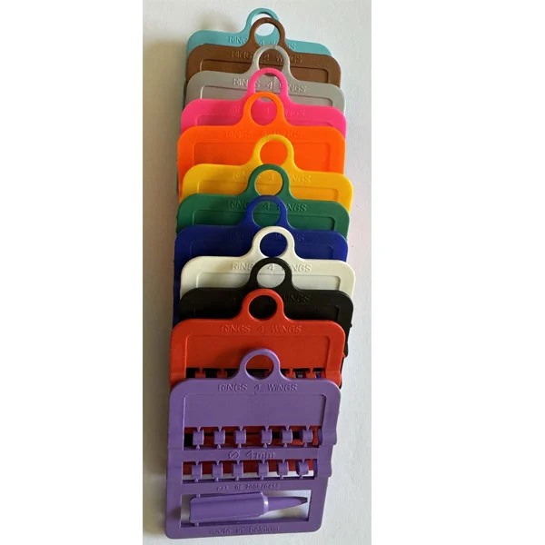 Märkringar till Undulater plast - 4 mm