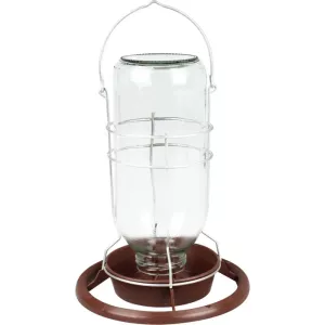 Vattenautomat brun 1L glas