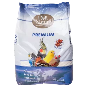 Fågelsand/bursand 20 kg – vit eller brun