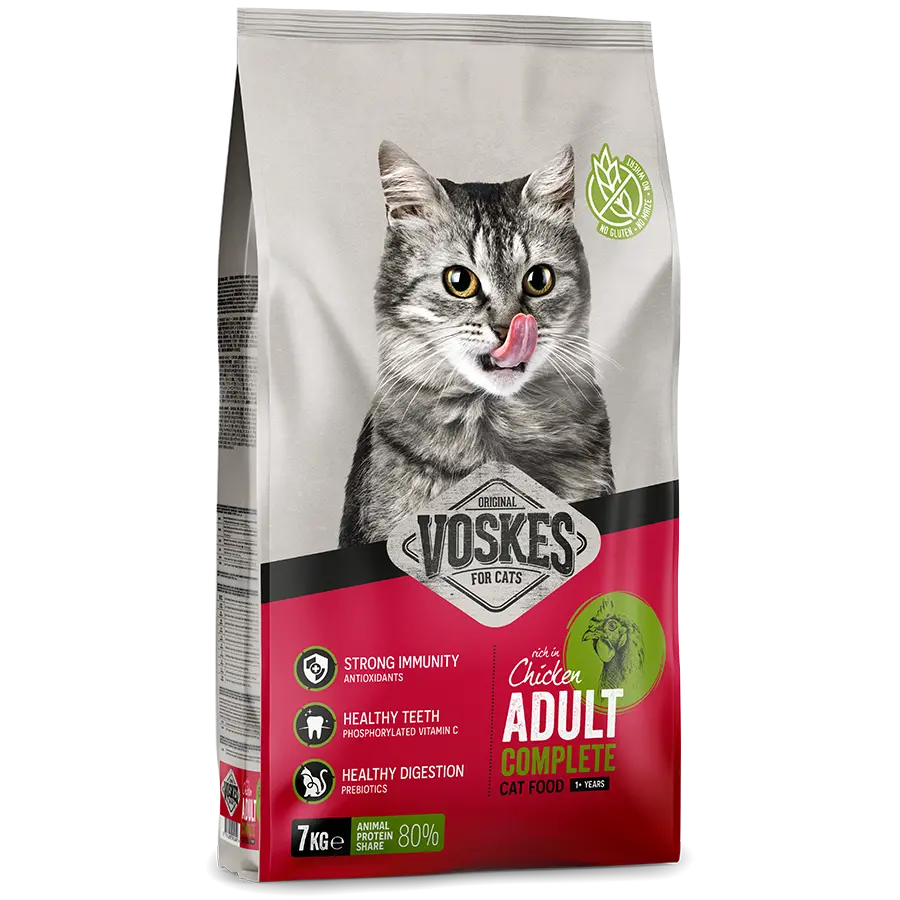 Voskes Cat Chicken Adult kattfoder